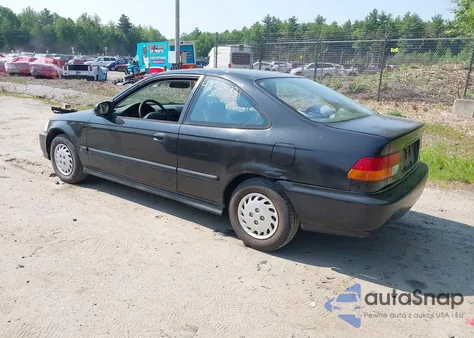 1996 Honda Civic Dx из США, поврежденный, VIN 1HGEJ6122TL081822